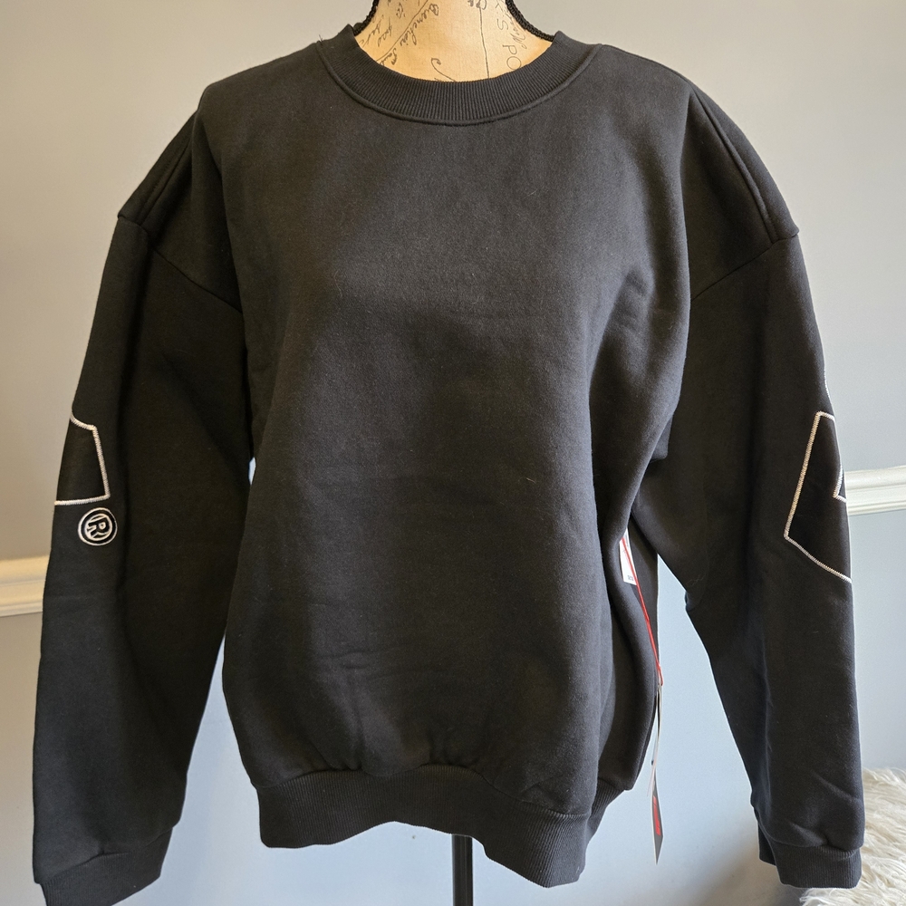 Formula 1 Motorsport Graphic Crewneck Sweatshirt - Black & White - Picture 2 of 8
